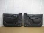 10-14 Gmc Yukon Denali All Black Leather Front Left Right Door Panel Set (2) Oem. Fixed Price $1197.99.