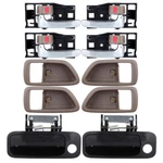 10PCS For 00-04 Toyota Avalon Inside Outside Door Handles Front&rear Left+right. Fixed Price $33.59.