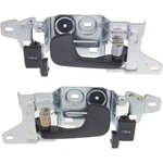 Interior Door Handle Set For 1992-1995 Honda Civic Black Front 2PC. Fixed Price $30.74.