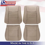 For 1998 2007 Toyota Land Cruiser Front Driver & Passenger Leather Covers Tan. Fixed Price $158.01.
