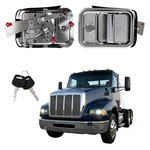 Driver Side Front Exterior Door Handle For Freightliner Columbia Left With Keys. Fixed Price $75.96.