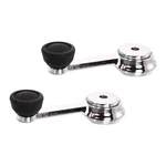 For Jeep CJ6 1968-1975 Window Crank Front Driver And Passenger Side Pair Chrome. Fixed Price $37.18.