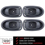 Door Handle Gray Interior Right Left Front Rear Set For 01-04 Kia Spectra. Fixed Price $15.59.