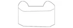 Genuine Honda Cap Grab Rail *NH361L* (gray) 81129-S0X-A01ZE. Fixed Price $12.05.