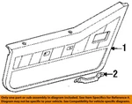 Chrysler Oem 91-95 Wrangler Door Interior Trim-pull Strap 5AE50KXA. Fixed Price $56.07.