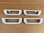 Bmw E38 750IL Gray Leather Interior Roof Grab Handle Set Oem 740IL. Fixed Price $125.00.