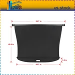Cargo Cover Rear Trunk Security Shield Shade For Mazda CX-90 CX90 2024 Gs Gt. Fixed Price $88.93.