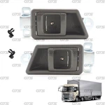 Pcs. Gray Interior Inner Door Handle Holder Bezel For Hino Profia 1995 - 2002. Fixed Price $40.99.
