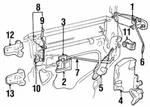 Genuine Ford Handle Inside XW1Z5421818AA. Fixed Price $51.29.