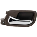 Door Handle For 2003-2007 Honda Accord Sedan Rear Left Brown W/ Chrome Lever. Fixed Price $13.06.