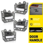 Right&left Interior Inside Door Handle Gray 4X For 2005-2010 Jeep Grand Cherokee. Fixed Price $37.99.