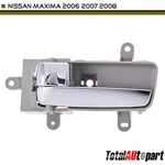 Gray & Chrome Interior Door Handle For Nissan Maxima 06-08 Front Rear Driver. Fixed Price $23.39.