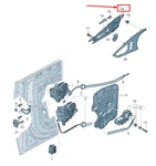 New Audi A7 Sportback Opening Handle Rear Left Inner 4G8839019A4PK. Fixed Price $101.28.