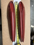 1961-62 Pair Ford Galaxie 500 Door Front Arm Rests-nice Used & Ready To Instal. Fixed Price $123.25.