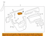 Gm Oem 12-15 Captiva Sport Front Door Interior Trim-handle, Inside 20983661. Fixed Price $75.25.