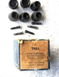 Chevrolet 1949-62 New Black Knobs Kit For Window Regulator Handle Pieces. Fixed Price $55.00.