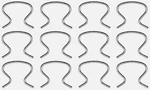 (12PCS) Door/window Crank Handle Clips! Ford Mercury Classic Car Truck Etc. Fixed Price $29.50.