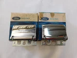 Nos Oem Ford 1968 1969 Galaxie Torino Bronco T-bird Inside Door Handles Chrome. Fixed Price $159.00.