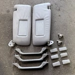 1992-1999 Bmw 325 328 318 Sun Visors Handles Set Grey Complete W/ Covers. Fixed Price $43.19.