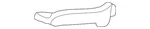 Genuine Honda Cover Front Door Grip *YR239L* (ivory) 83592-S5A-003ZE. Fixed Price $41.25.