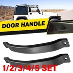 Interior Door Pull Handle For 1997-06 Jeep Wrangler & Tj Black 5ES43DX9 1-5SET. Fixed Price $8.99.