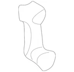 Genuine Mazda Regulator Handle S084-58-580A-29. Fixed Price $22.09.