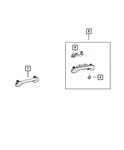Genuine Mopar Grab Handle Left 6LL27LXHAB. Fixed Price $97.65.