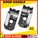 Black+chrome Door Handle Inner Rear Left Right For Kia 2004-09 SPECTRA5. Fixed Price $16.14.