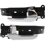 Door Handles Inside Chrome Front Left & Right Pair Set For 02-05 Kia Sedona. Fixed Price $35.50.