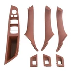 Red Brown Inner Door Panel Handle Pull Trim Cover Set For Bmw 5 Series F10 F11. Fixed Price $22.18.