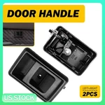 2X Interior Door Handle Black Front Rear Lh+rh For Toyota Corolla 1988-1992. Fixed Price $12.34.