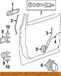 Chrysler Oem 04-09 Durango Rear Door Lock Hardware-handle, Inside 5JD451J8AD. Fixed Price $114.52.