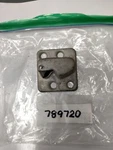 Mopar Nos Front Door Lock Striker Rt. 41-48 Plymouth, Dodge, Desoto, Chrysler. Fixed Price $29.50.