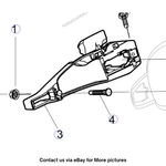2009 Chevrolet Lumina Front Left Door Handle Housing Oem 92205980. Fixed Price $117.42.