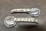 1959 1963 Ford Interior Door Handles C0AB-6422614A Ships Worldwide. Fixed Price $14.99.