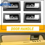 Set Of Interior Door Handle Black W/chrome Lever Ford F150 Lobo 2009-14. Fixed Price $50.34.