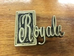 1976 Oldsmobile Delta 88 Royale Emblem Donk. Fixed Price $14.99.