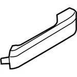 Genuine Ford Interior Door Pull Handle HL3Z-1822642-AA. Fixed Price $91.30.