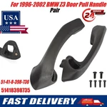 For 96-02 Bmw Z3 Interior Door Left &right Pull Handle #51418398736 Pair Black. Fixed Price $95.99.