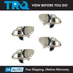 Trq Door Handle Inner Inside Beige & Chrome Set Of 4 For Chevy Gmc Pickup Suv. Fixed Price $81.95.