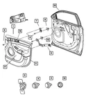 Genuine Mopar Handle Kit Right 68039248AA. Fixed Price $45.37.