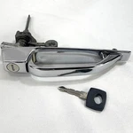 Genuine Mercedes Door Handle Left Front Right W/ Key Chrome R107 W116 73-80. Fixed Price $105.00.