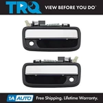 Trq Chrome & Black Outside Exterior Door Handle Set For Tacoma Truck. Fixed Price $38.95.