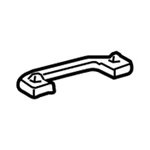 Genuine Mercedes-benz Oe Grab Rail 203-810-04-51-7E94. Fixed Price $21.55.