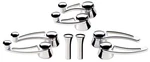 Billet Specialties Polished Door Handles,locks,window & Vent CRANKS,PRE-48 Gm. Fixed Price $449.99.