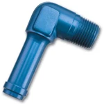 Russell Pipe Fitting 663100; Hose Barb Adapter Blue 1/8" Npt 90 To 1/4". Fixed Price $15.95.