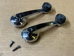 79-86 Ford Mustang Manual Door Window Crank Knobs Factory Panel Ttop Oem. Fixed Price $31.99.