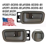 Rear Left Right Inside Door Handle For Toyota Tundra 2000-2006 Beige. Fixed Price $11.74.