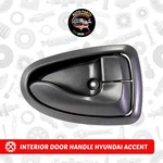 Interior Door Handle For 2000-2006 Hyundai Accent Front Rear Gray Plastic. Fixed Price $8.98.