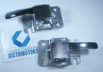 Inner Door Handle Set (chrome) Volkswagen T1 Bug Super Beetle Ghia 1962-1979. Fixed Price $54.32.